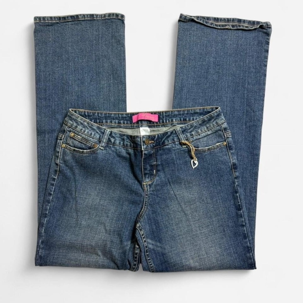 Y2k mid rise straight leg jeans size 9/10